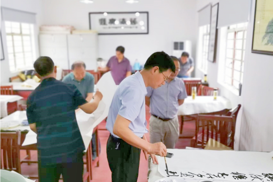 0621大通区举办“水墨端午”书画联谊笔会活动