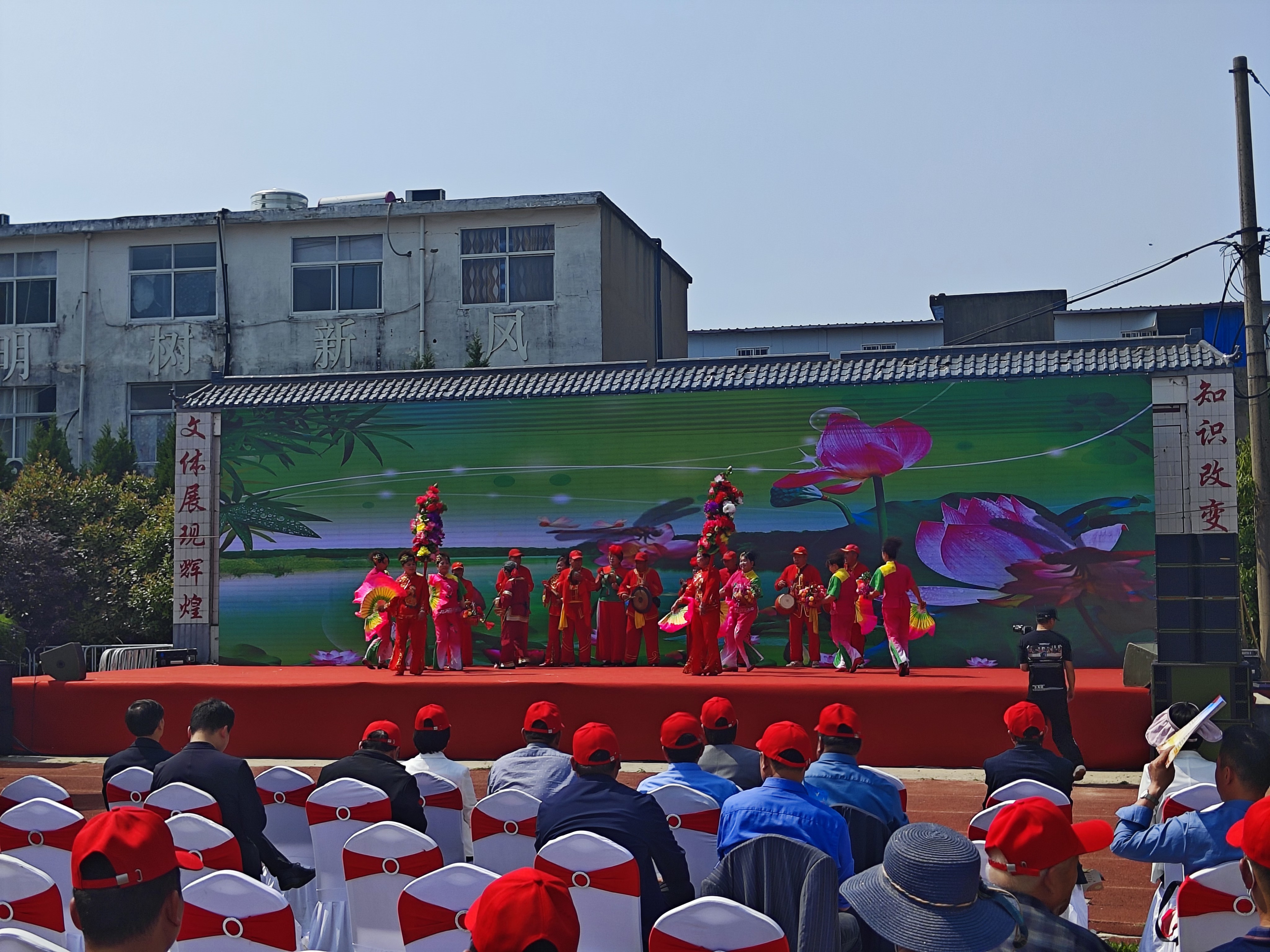 “银龄风采 幸福生活”老年大学学员助力潘集区祁集镇第十七届文体节成功举办2